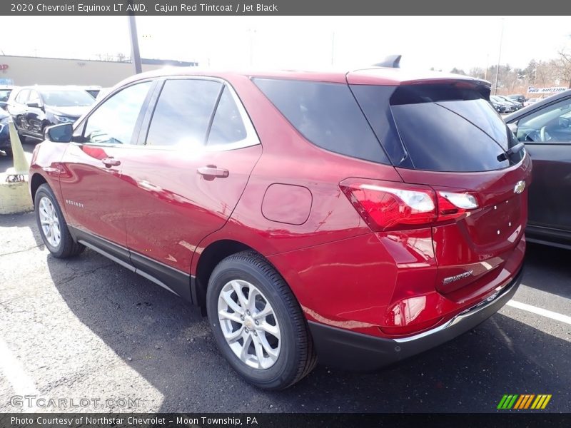 Cajun Red Tintcoat / Jet Black 2020 Chevrolet Equinox LT AWD
