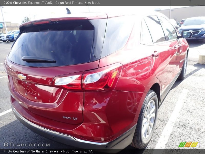 Cajun Red Tintcoat / Jet Black 2020 Chevrolet Equinox LT AWD