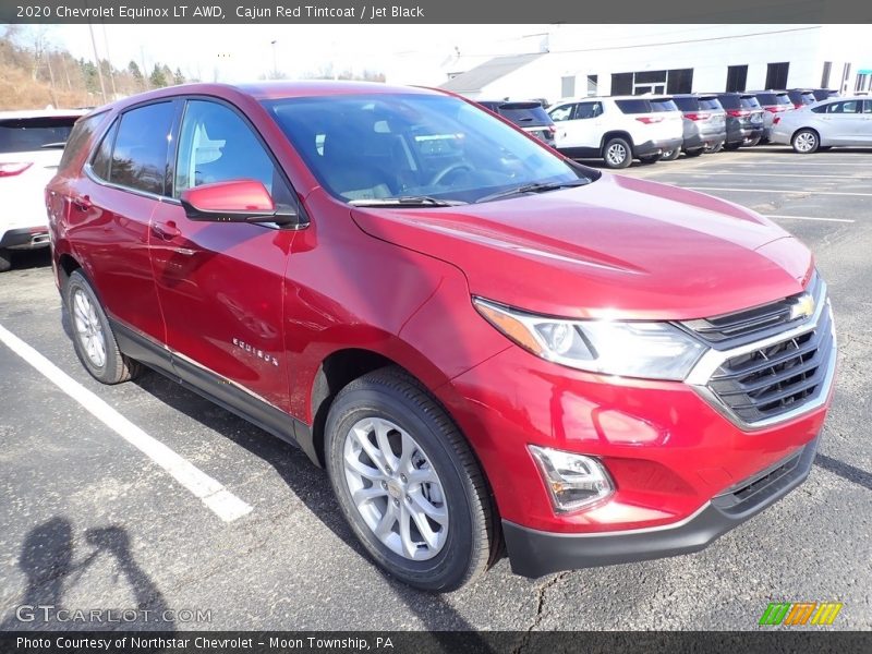Cajun Red Tintcoat / Jet Black 2020 Chevrolet Equinox LT AWD