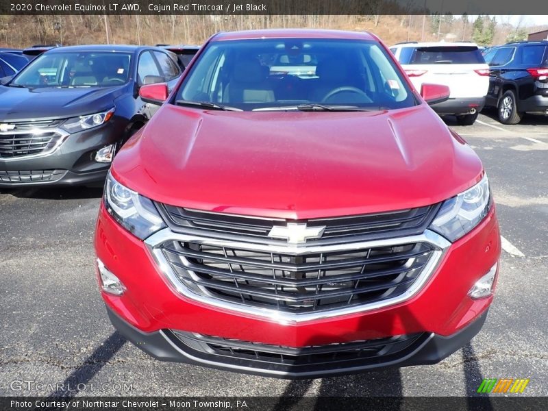 Cajun Red Tintcoat / Jet Black 2020 Chevrolet Equinox LT AWD