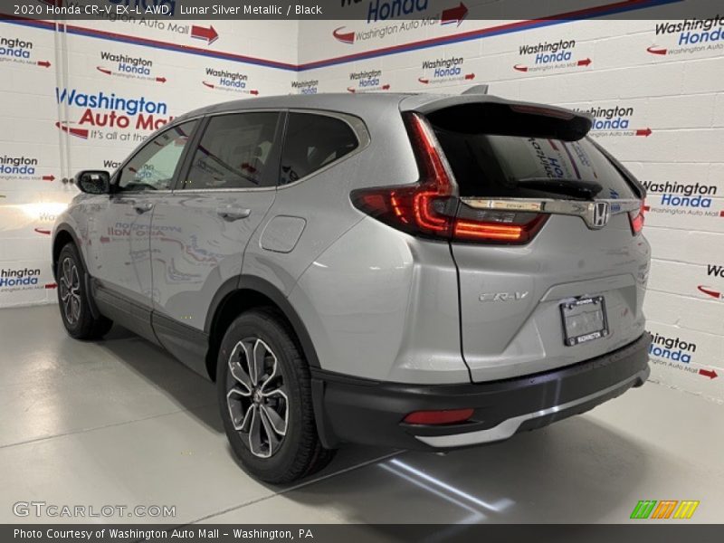 Lunar Silver Metallic / Black 2020 Honda CR-V EX-L AWD