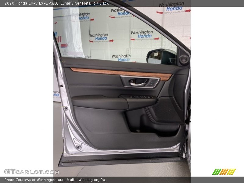Lunar Silver Metallic / Black 2020 Honda CR-V EX-L AWD