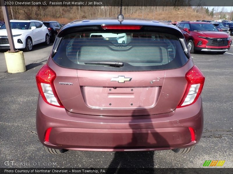 Passion Fruit Metallic / Jet Black 2020 Chevrolet Spark LS