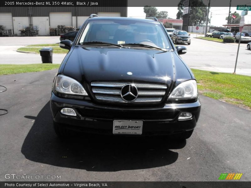 Black / Java 2005 Mercedes-Benz ML 350 4Matic
