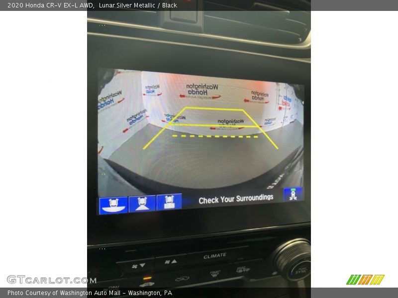 Lunar Silver Metallic / Black 2020 Honda CR-V EX-L AWD
