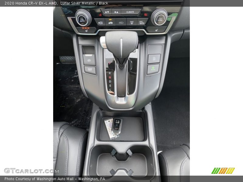 Lunar Silver Metallic / Black 2020 Honda CR-V EX-L AWD