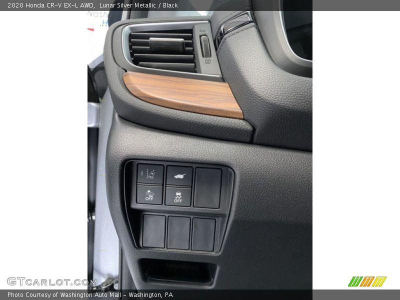 Lunar Silver Metallic / Black 2020 Honda CR-V EX-L AWD