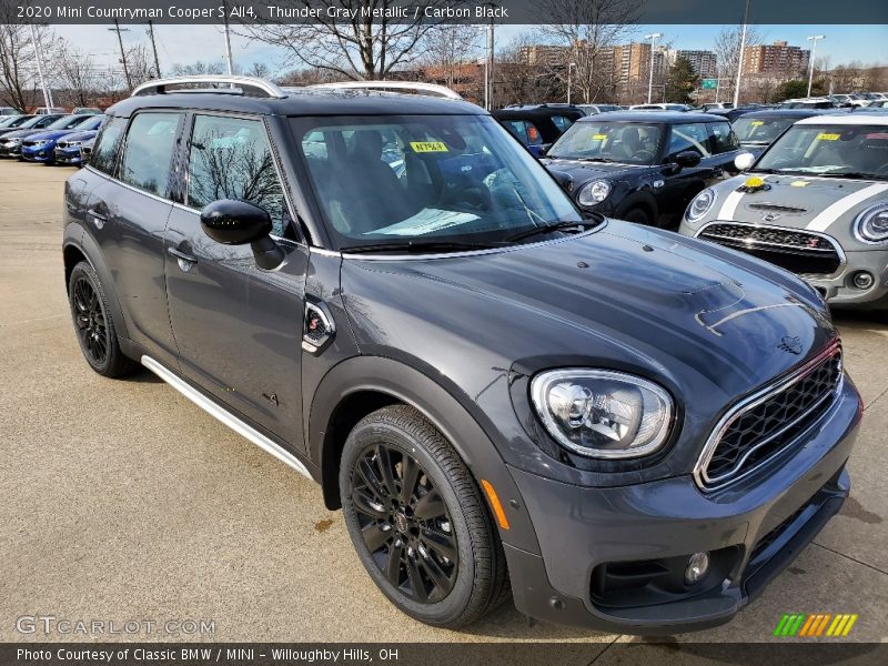 Front 3/4 View of 2020 Countryman Cooper S All4
