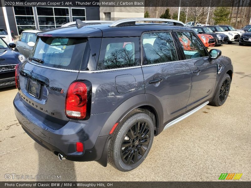 Thunder Gray Metallic / Carbon Black 2020 Mini Countryman Cooper S All4