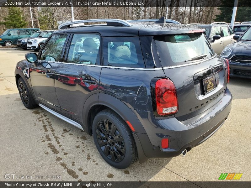 Thunder Gray Metallic / Carbon Black 2020 Mini Countryman Cooper S All4