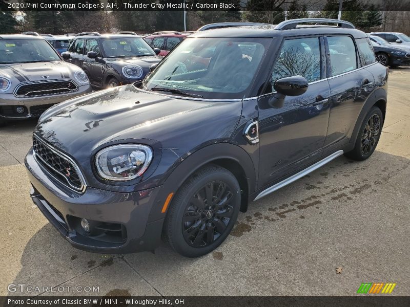 Thunder Gray Metallic / Carbon Black 2020 Mini Countryman Cooper S All4