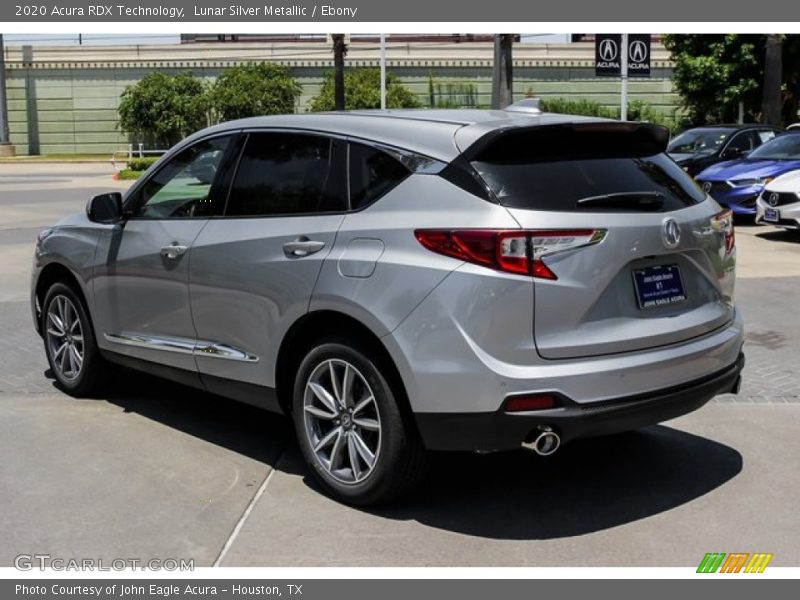 Lunar Silver Metallic / Ebony 2020 Acura RDX Technology