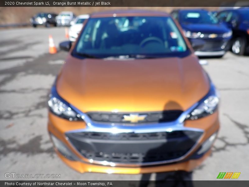 Orange Burst Metallic / Jet Black 2020 Chevrolet Spark LS