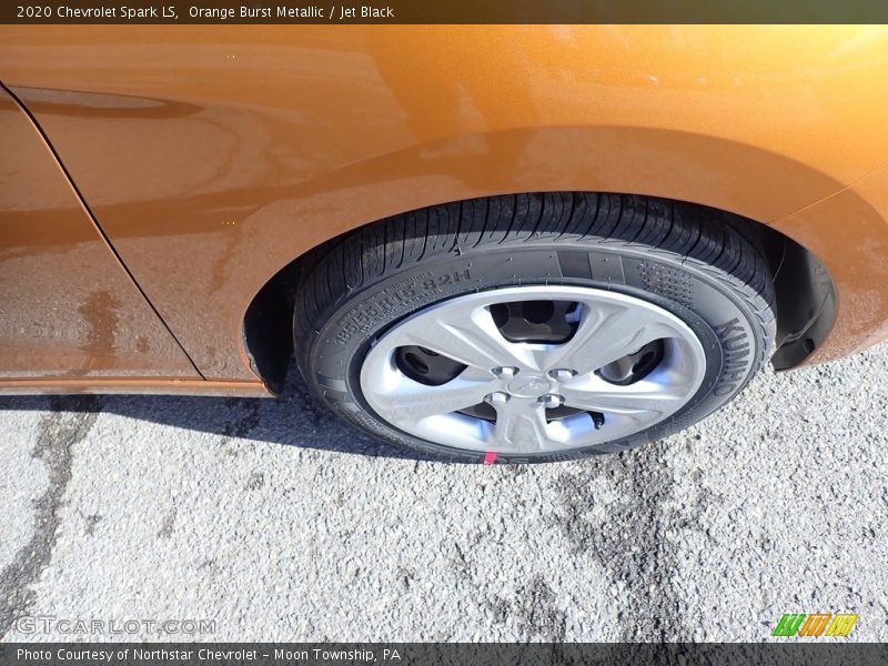 Orange Burst Metallic / Jet Black 2020 Chevrolet Spark LS