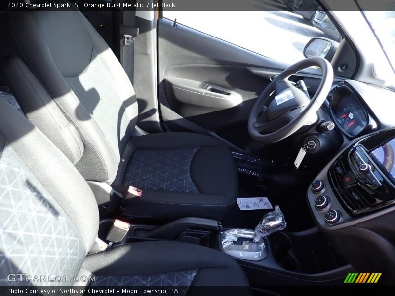 Orange Burst Metallic / Jet Black 2020 Chevrolet Spark LS