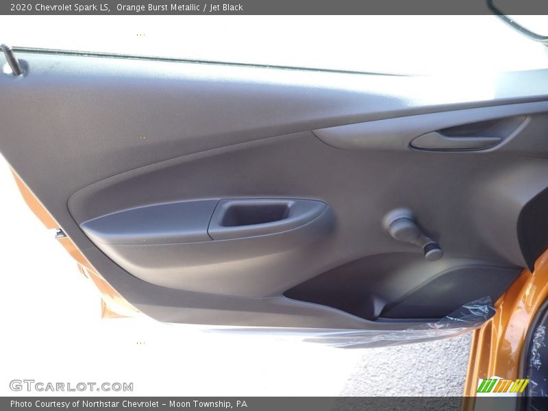 Orange Burst Metallic / Jet Black 2020 Chevrolet Spark LS