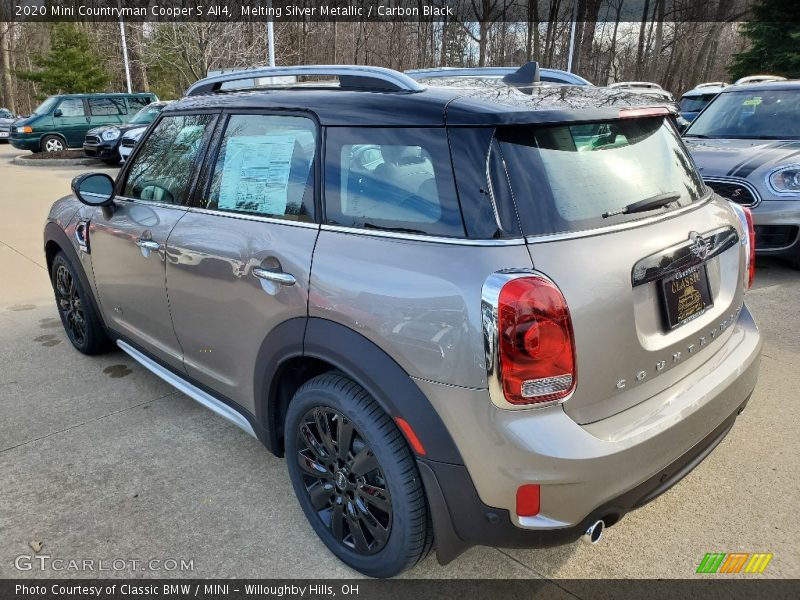 Melting Silver Metallic / Carbon Black 2020 Mini Countryman Cooper S All4