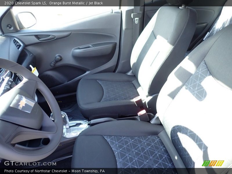 Orange Burst Metallic / Jet Black 2020 Chevrolet Spark LS