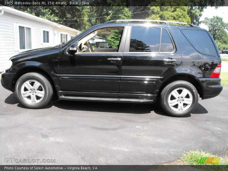 Black / Java 2005 Mercedes-Benz ML 350 4Matic