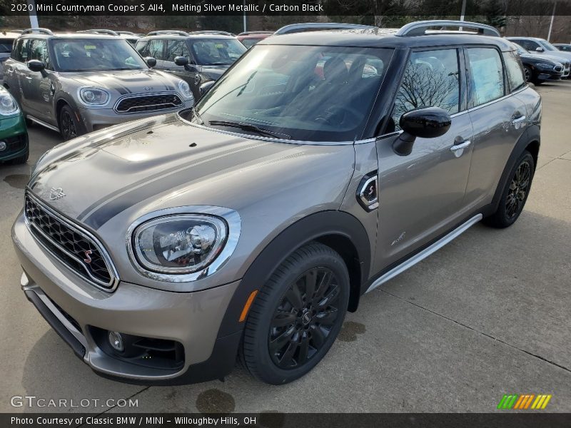 Melting Silver Metallic / Carbon Black 2020 Mini Countryman Cooper S All4