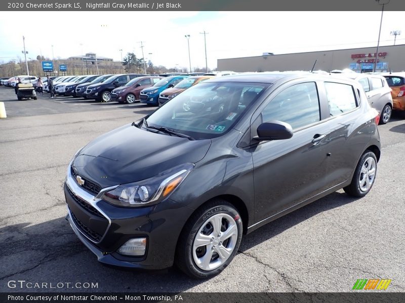 Nightfall Gray Metallic / Jet Black 2020 Chevrolet Spark LS