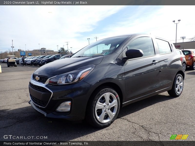 Nightfall Gray Metallic / Jet Black 2020 Chevrolet Spark LS