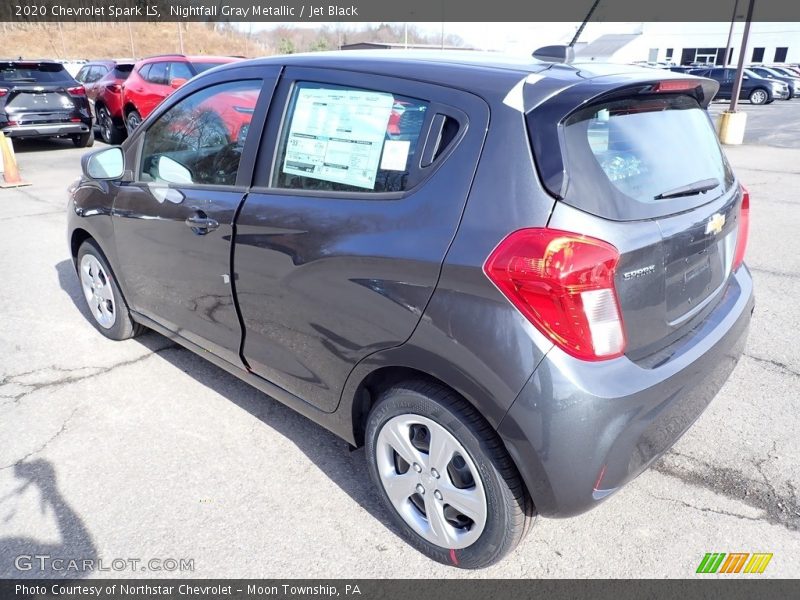 Nightfall Gray Metallic / Jet Black 2020 Chevrolet Spark LS