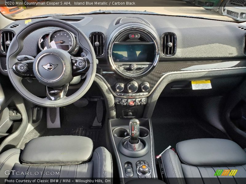  2020 Countryman Cooper S All4 Carbon Black Interior