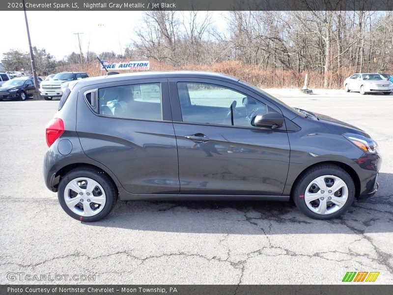 Nightfall Gray Metallic / Jet Black 2020 Chevrolet Spark LS
