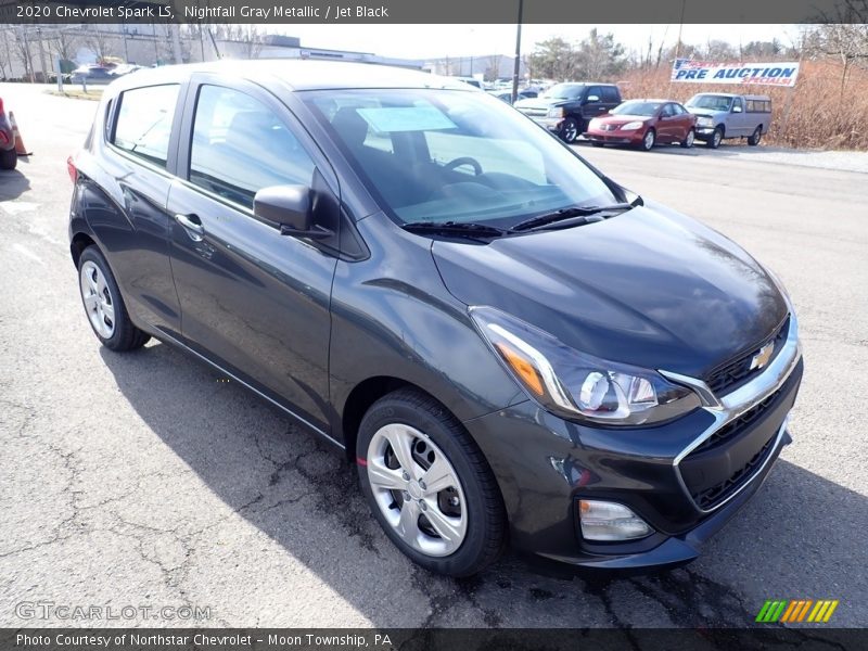 Nightfall Gray Metallic / Jet Black 2020 Chevrolet Spark LS