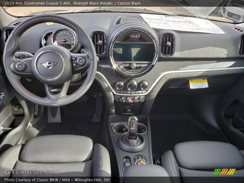 Midnight Black Metallic / Carbon Black 2020 Mini Countryman Cooper S All4