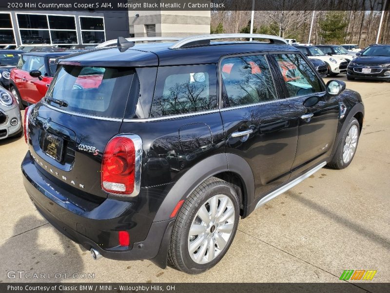 Midnight Black Metallic / Carbon Black 2020 Mini Countryman Cooper S All4