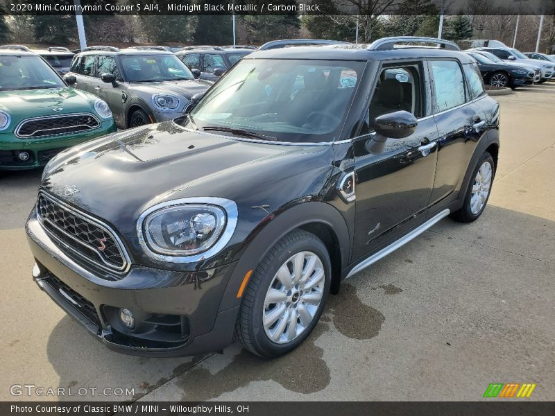Midnight Black Metallic / Carbon Black 2020 Mini Countryman Cooper S All4