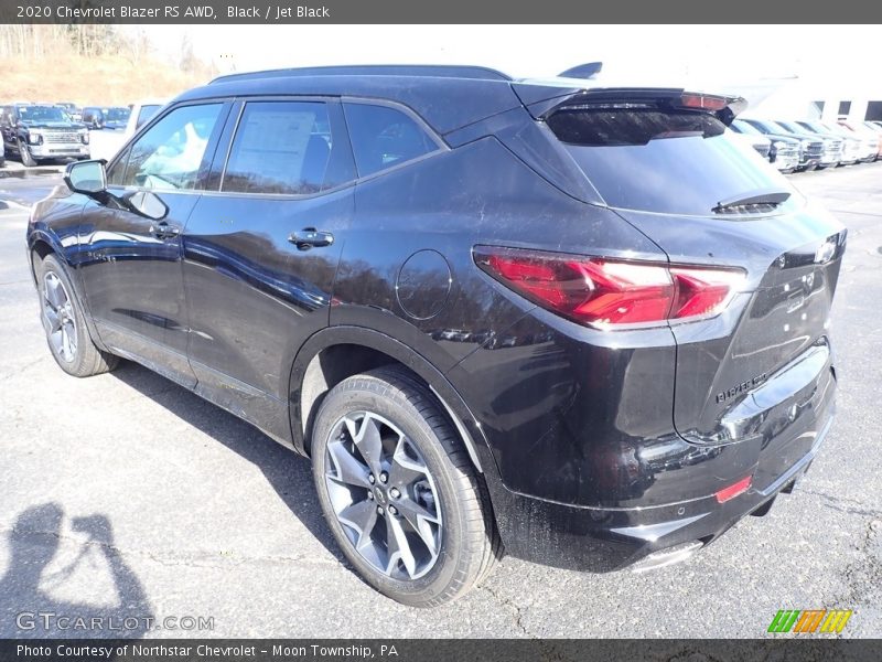 Black / Jet Black 2020 Chevrolet Blazer RS AWD