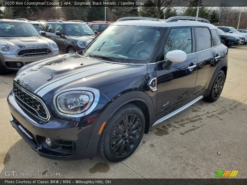 Enigmatic Black Metallic / Satellite Gray 2020 Mini Countryman Cooper S All4