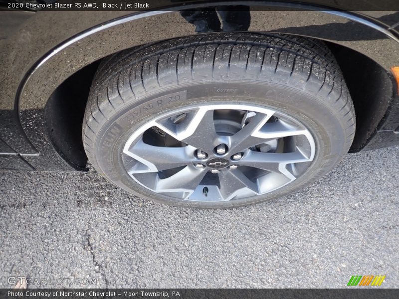 Black / Jet Black 2020 Chevrolet Blazer RS AWD