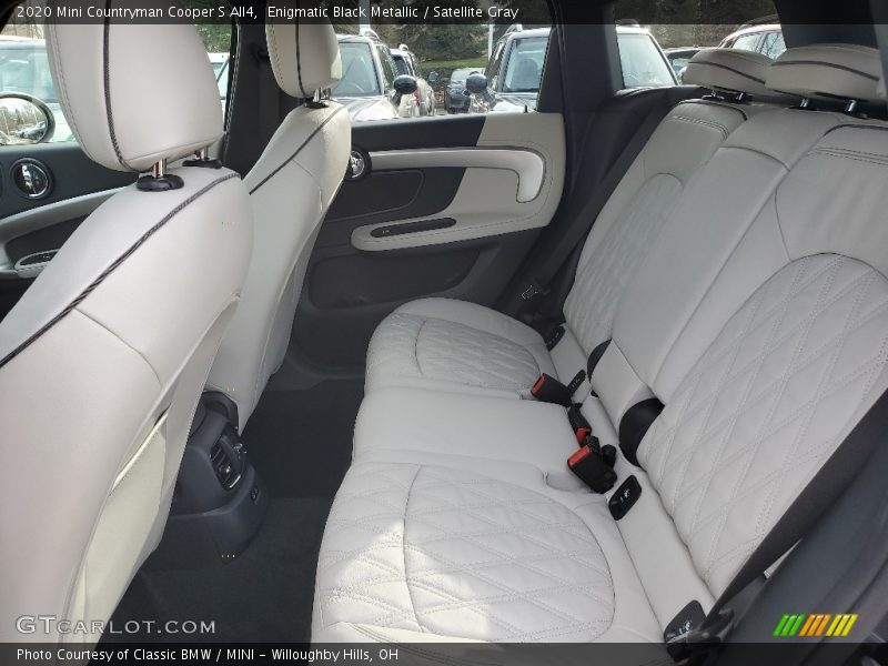 Rear Seat of 2020 Countryman Cooper S All4