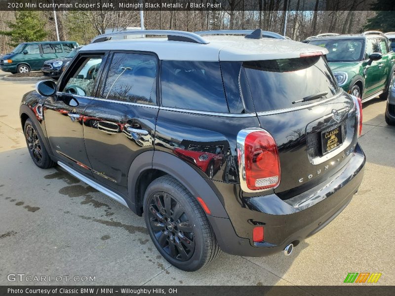 Midnight Black Metallic / Black Pearl 2020 Mini Countryman Cooper S All4