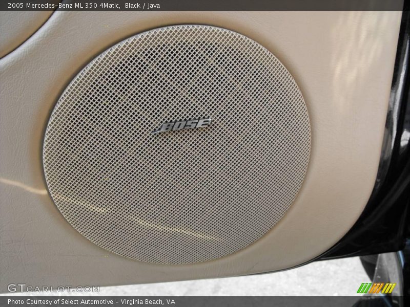Black / Java 2005 Mercedes-Benz ML 350 4Matic