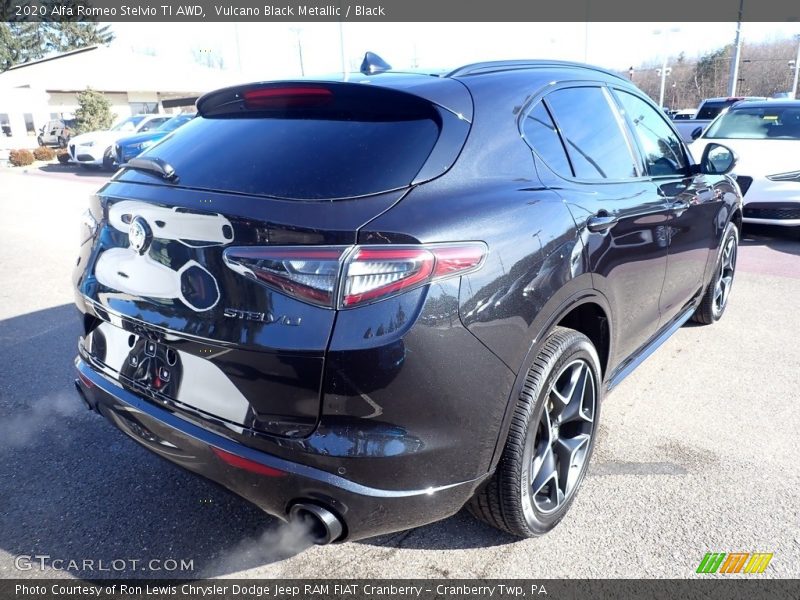 Vulcano Black Metallic / Black 2020 Alfa Romeo Stelvio TI AWD