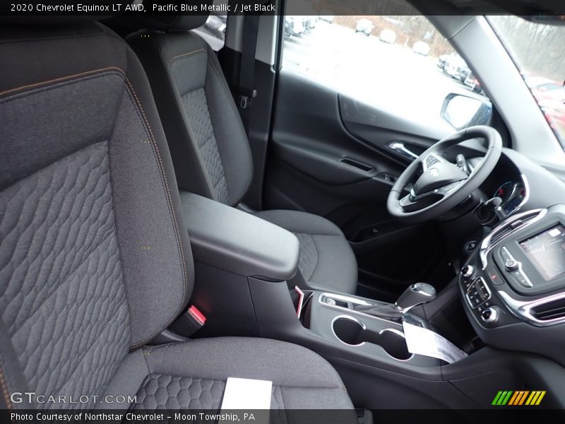 Pacific Blue Metallic / Jet Black 2020 Chevrolet Equinox LT AWD
