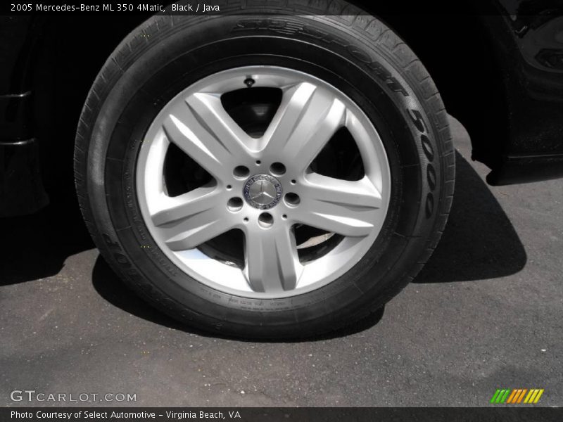 Black / Java 2005 Mercedes-Benz ML 350 4Matic