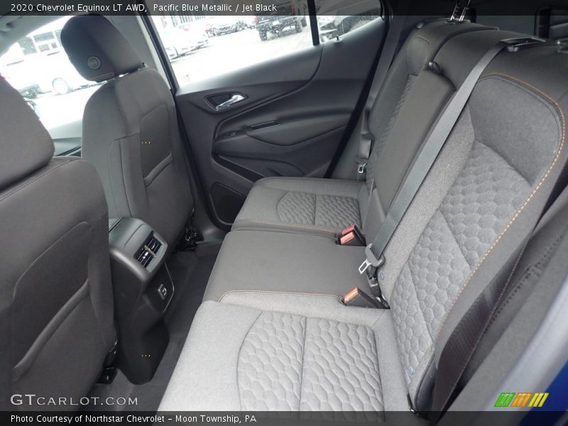 Pacific Blue Metallic / Jet Black 2020 Chevrolet Equinox LT AWD