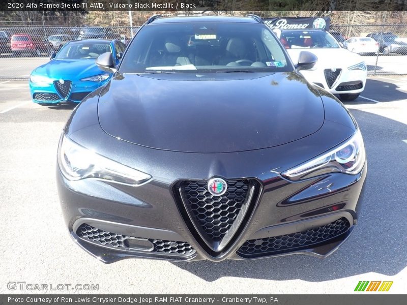 Vulcano Black Metallic / Black 2020 Alfa Romeo Stelvio TI AWD
