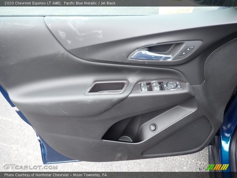 Pacific Blue Metallic / Jet Black 2020 Chevrolet Equinox LT AWD