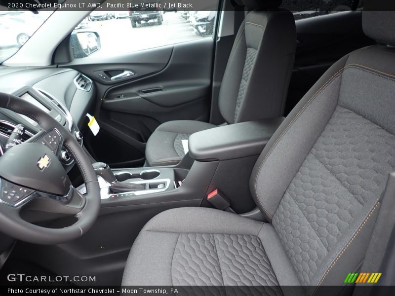 Pacific Blue Metallic / Jet Black 2020 Chevrolet Equinox LT AWD