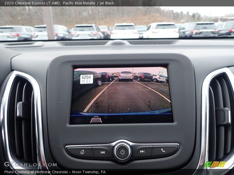 Pacific Blue Metallic / Jet Black 2020 Chevrolet Equinox LT AWD