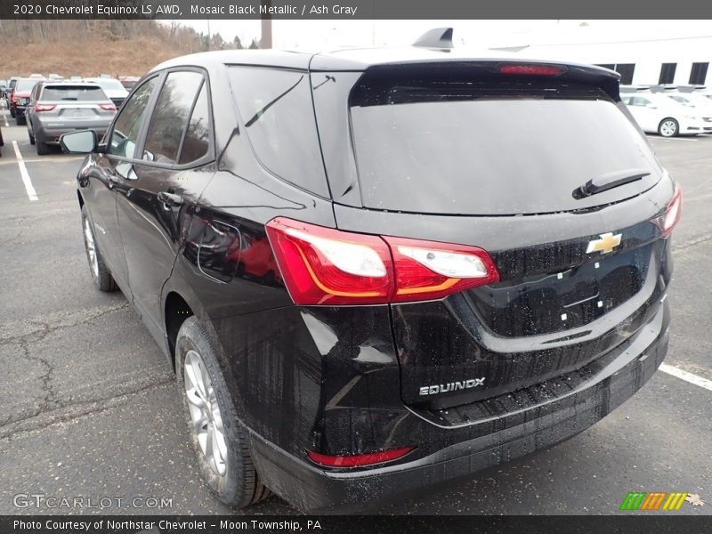 Mosaic Black Metallic / Ash Gray 2020 Chevrolet Equinox LS AWD