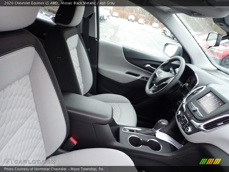 Mosaic Black Metallic / Ash Gray 2020 Chevrolet Equinox LS AWD