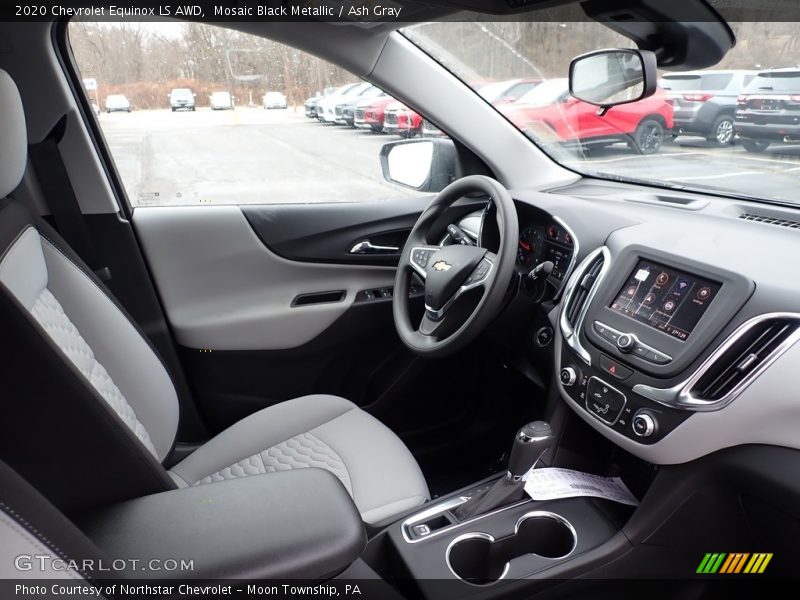 Mosaic Black Metallic / Ash Gray 2020 Chevrolet Equinox LS AWD